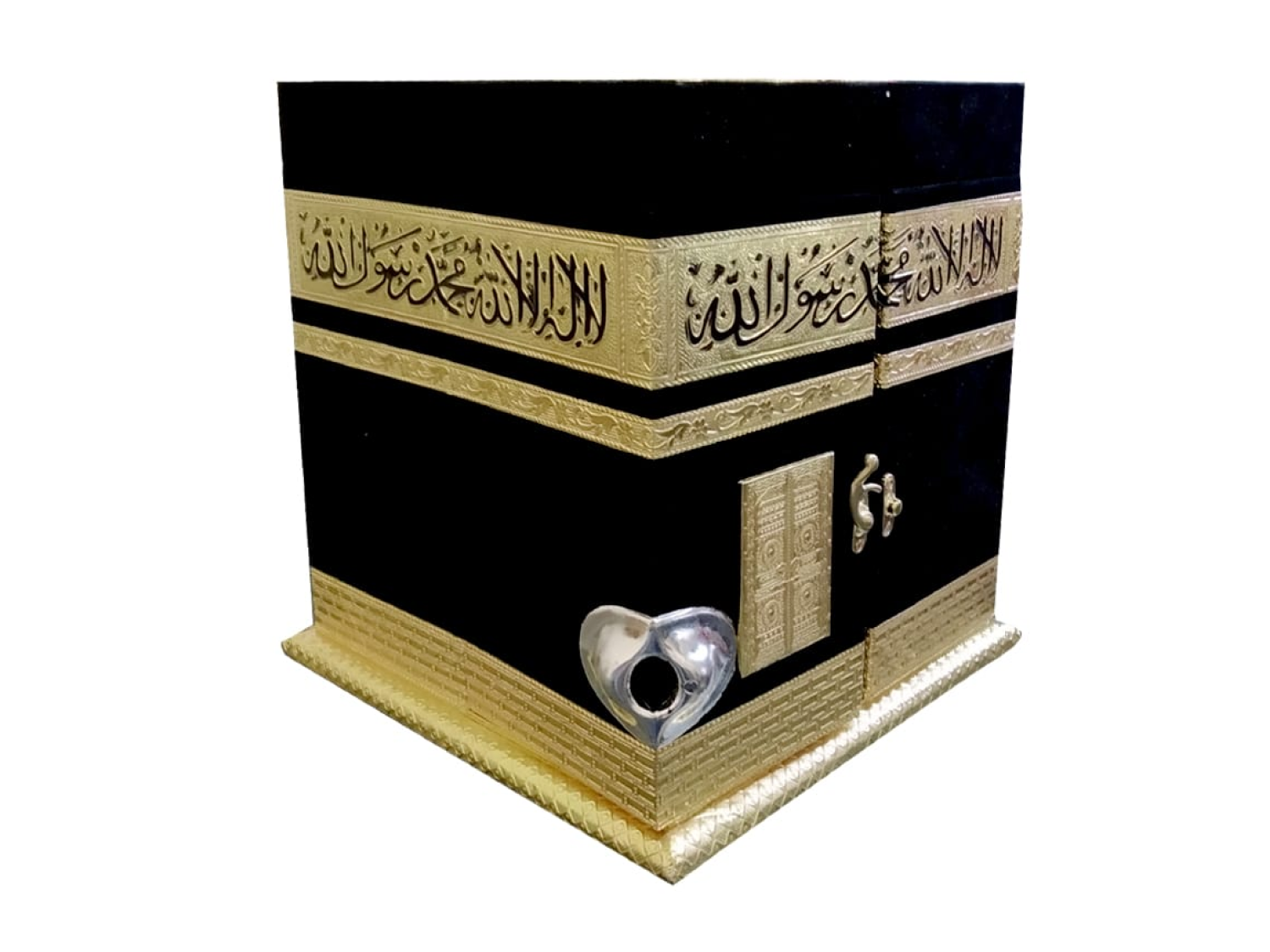 Wooden Holy Khana kaba Quran Box/Rehal Box_#02 (No Quran only Box)